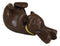 Whimsical 'Eye Candy' Realistic Chocolate Easter Bunny Rabbit Wine Bottle Holder