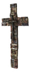 Western Christian Inspirational Friendship Faith Hope Love Grace Wall Cross 12"H