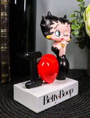 Blowing Kisses I Heart Love Betty Boop Word Art Sign Desktop Plaque Figurine