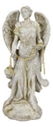 Ebros Holy Archangel Saint Sealtiel Statue 5"H Prayer of God Worship And Intercession