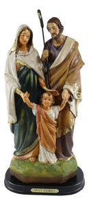 Our Blessed Holy Family Figurine 12"Tall Statue Mary Joseph Child Jesus Catholic