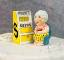 Casino Jackpot Winner Slot Machine And Gambling Grandma Salt And Pepper Shakers