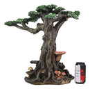 Fantasy Ent Greeman Tree House Display Statue For Mini Fairy Garden Figurines