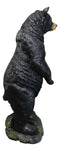 Large 31"H Western Rustic Forest Standing Black Bear Statue Cabin Lodge Accent