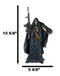 Ebros Gothic Grim Reaper Skeleton Rambo Assassin with Rifle and Bazooka Figurine