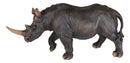 Ebros African Safari Grasslands Rhinoceros Beast Decorative Figurine 11" Long