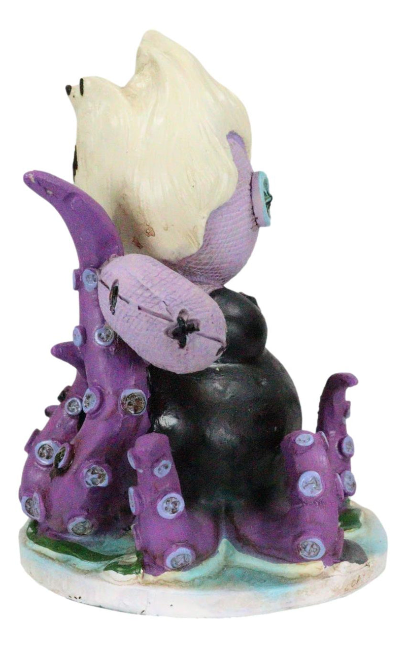 Sea Octopus Witch Ursula Pinheadz Halloween Monster In Voodoo Stitches Figurine