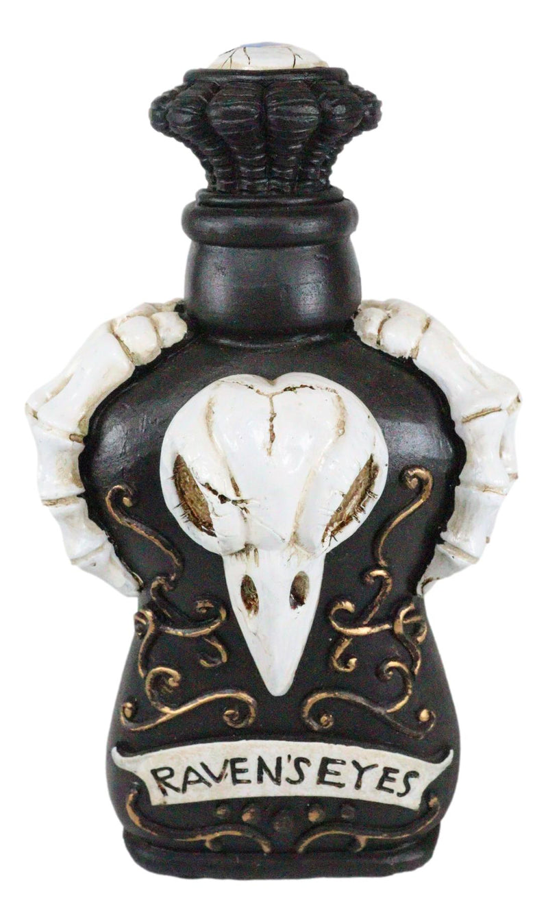 Witchcraft Mad Doctor Bone Skeleton Claws Poe Raven's Eyes Skull Potion Bottle