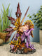 Wild Traveler Autumn Tribal Acorn Fairy Garden Statue 6.5"Tall Fall Season Fae