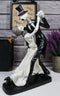 Day of The Dead Voxtrot Wedding Dance Skeletons Bride and Groom Couple Figurine