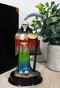 Ebros Gift 5.5"H Rainbow Santa Muerte With Scythe Protection Decorative Figurine