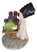 Pinheadz Monster Voodoo Stitches Frankenstein Bride & Groom Giving Life Figurine