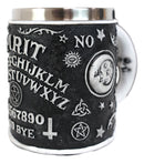 Ebros Crescent Moon Ouija Coffee Mug Tankard With Crescent Moon Handle