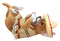 Ebros Mexican Chihuahua Poncho Sombrero Decorative Wine Bottle Holder Rack