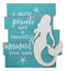 Ebros Mermaid Starfish Wall Decor A Salty Pirate And Beautiful Mermaid Live Here